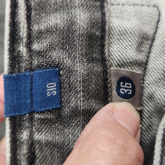 Citizens Of Humanity SID Jeans Straight Leg Gray - Picture 6 of 9